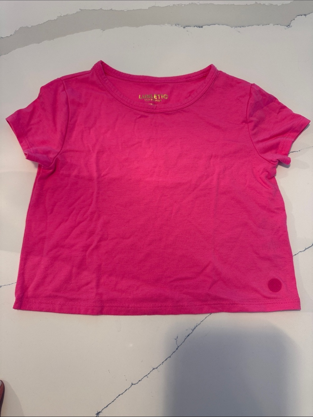 Lilly Pulitzer Kids Pink Short Sleeve Tee